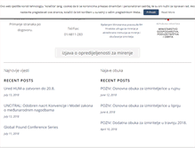 Tablet Screenshot of mirenje.hr